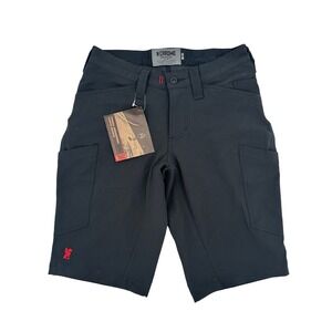 Chrome Industries Powell Engineered Cargo Shorts Mens 28 Black NEW
